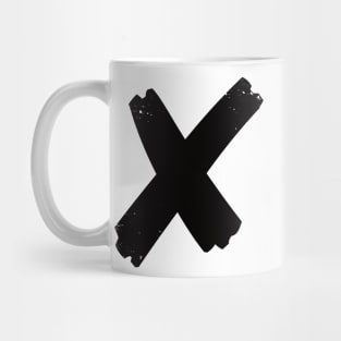 X marks the spot Mug